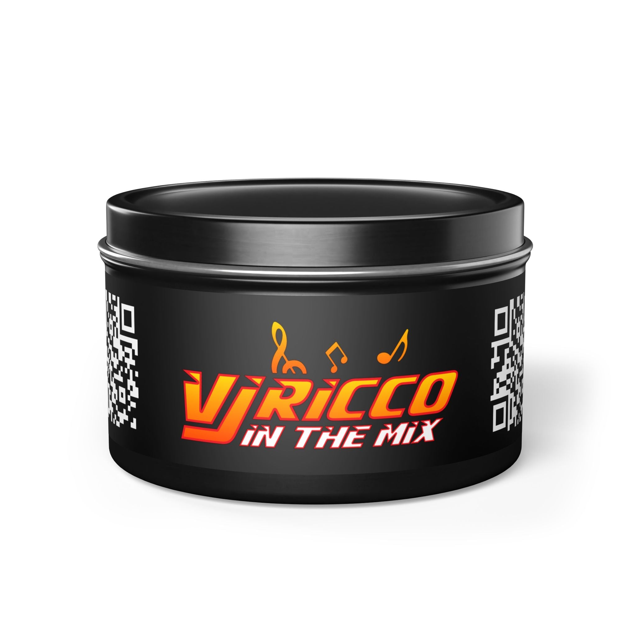 "VJ Ricco" -Themed Tin Candle - Perfect for Relaxation and Gifting